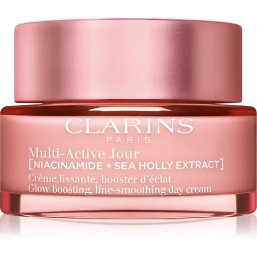 Clarins Multi-Active Day Cream All Skin Types vyhladzujúci a rozjasňujúci krém pre všetky typy pleti 50 ml