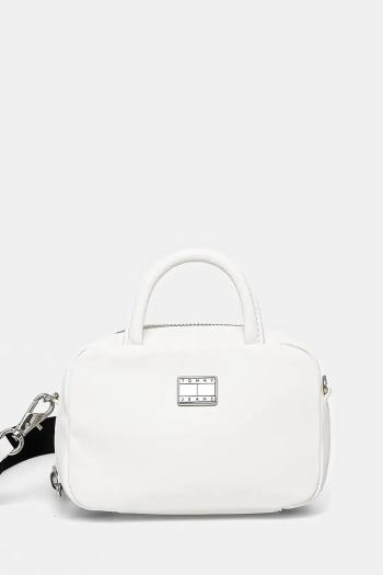 Kabelka Tommy Jeans biela farba, AW0AW17294