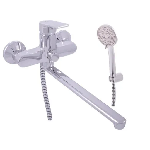 Vaňová batéria RAV Slezák COLORADO so sprchovacím setom 100 mm chróm CO153.0/1