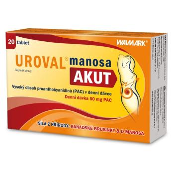 UROVAL manosa AKUT 20 tabliet