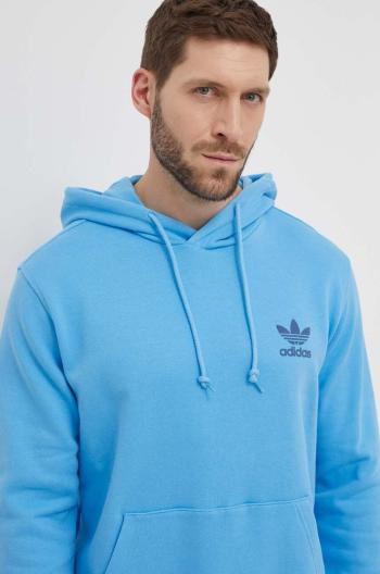 Bavlnená mikina adidas Originals pánska, s kapucňou, s potlačou, IS3317