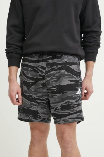 Šortky adidas Sea Camo pánske, čierna farba, JD8076