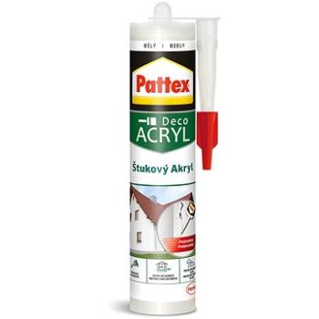 PATTEX Štukový akryl, biely, vyplňovacia hmota, disperzná báza 280 ml (4015000429474)