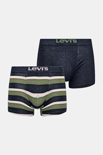 Boxerky Levi's 2-pak tmavomodrá farba, 37149-1110