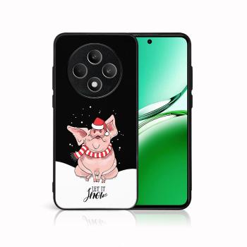 MY ART Kryt s vianočným dizajnom Oppo Reno12 5G LET IT SNOW (075)