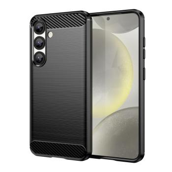 FLEXI TPU Ochranný kryt Samsung Galaxy S25 5G čierny