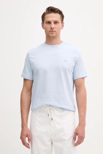 Bavlnené tričko United Colors of Benetton pánske, jednofarebné, 3M4WU1088