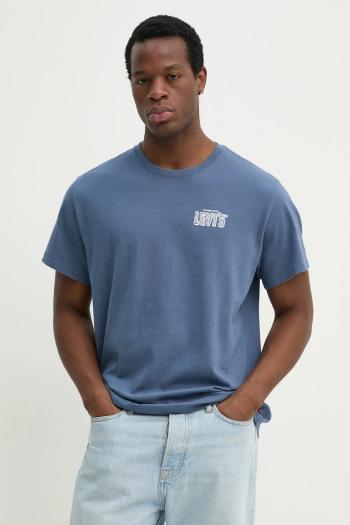 Bavlnené tričko Levi's SS RELAXED FIT TEE pánske, s potlačou, 16143