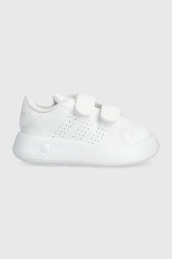 Detské tenisky adidas ADVANTAGE CF I biela farba