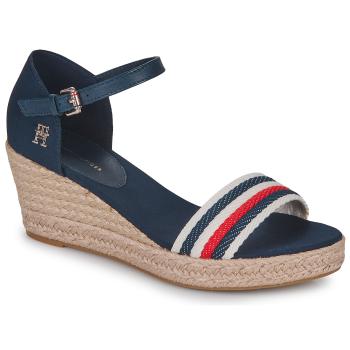 Tommy Hilfiger  MID WEDGE CORPORATE  Sandále Námornícka modrá