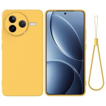 RUBBER Ochranný obal pre Xiaomi Poco F7 Pro žltý