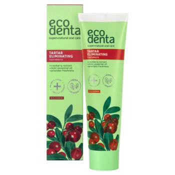 ECODENTA Osviežujúca zubná pasta 2 v 1 proti zubnému kameňu 100 ml