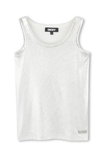 Detský top Dkny šedá farba, D62287