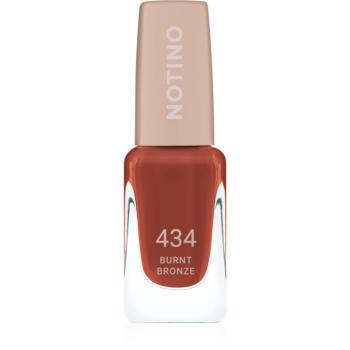 Notino Gel Effect Nail Polish lak na nechty s gélovým efektom 434 Burnt Bronze 10 ml