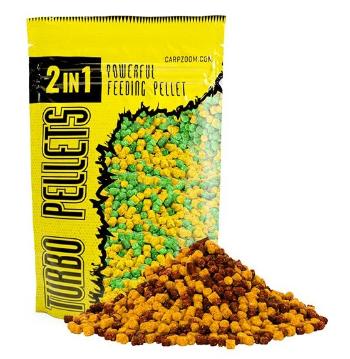 Carp zoom pelety turbo pellets 2v1 3 mm 500 g - čokoláda pomaranč