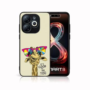 MY ART Ochranný kryt pre Infinix Smart 8 GIRAFFE (180)