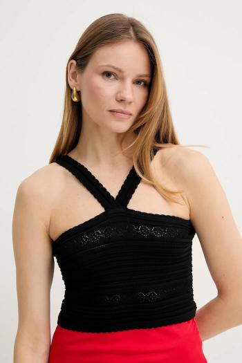 Top Twinset čierna farba, 251TT3102