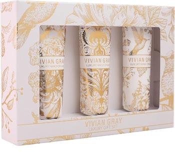 Vivian Gray Darčeková sada krémov na ruky White Velvet Set