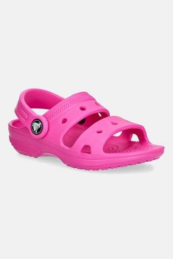 Detské šľapky Crocs CLASSIC KIDS SANDAL ružová farba, 207537