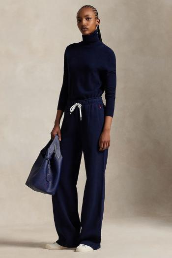 Tepláky Polo Ralph Lauren tmavomodrá farba, jednofarebné, 211977959
