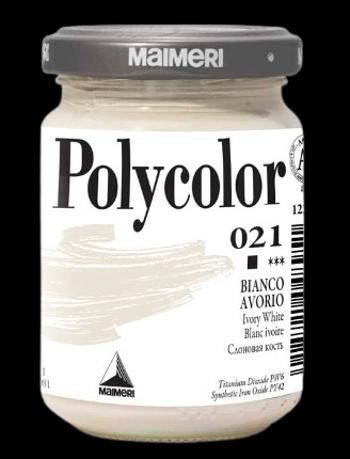 MAIMERI POLYCOLOR - Jemné vinylové farby 021 - ivory white, 140 ml