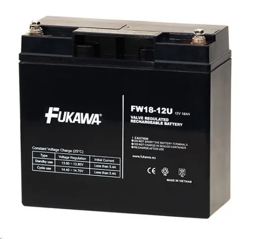 Batéria - FUKAWA FW 18-12 U (12V/18Ah - M5), životnosť 5 rokov