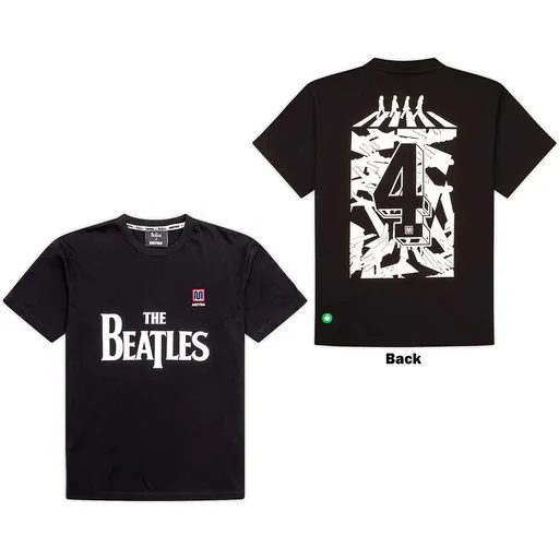 The Beatles tričko Training Top Čierna XS