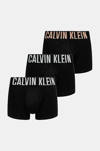 Boxerky Calvin Klein Underwear 3-pak pánske, čierna farba, 000NB3775A