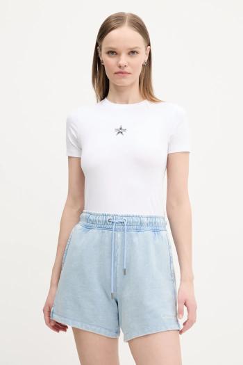 Tričko Guess Jeans dámske, biela farba, W5GI38 J1314