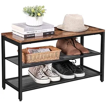 Topánkovník Mona, 80 cm, čierny (SM0376)