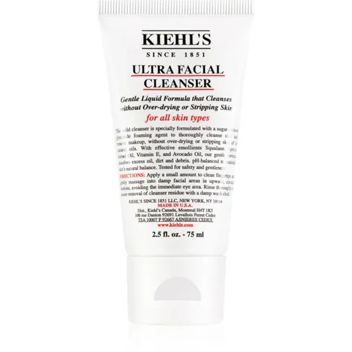 Kiehl's Ultra Facial Cleanser jemný čistiaci gél pre všetky typy pleti 75 ml