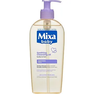 MIXA Baby Atopiance upokojujúci umývací olej, 250ml (3600550929324)