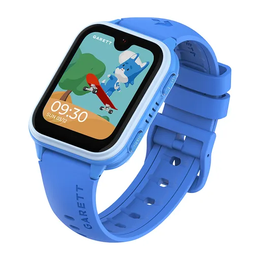GARETT Smartwatch kids vibe 4G amoled blue inteligentné hodinky