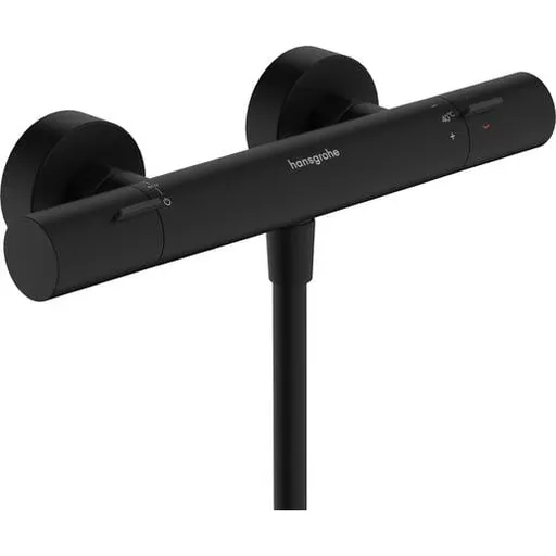 Sprchová batéria Hansgrohe Ecostat Fine bez sprchového setu 150 mm čierna matná 13324670