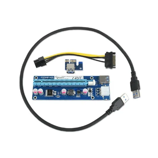 !! AKCIA !! GEMBIRD PCI-Express riser add-on card
