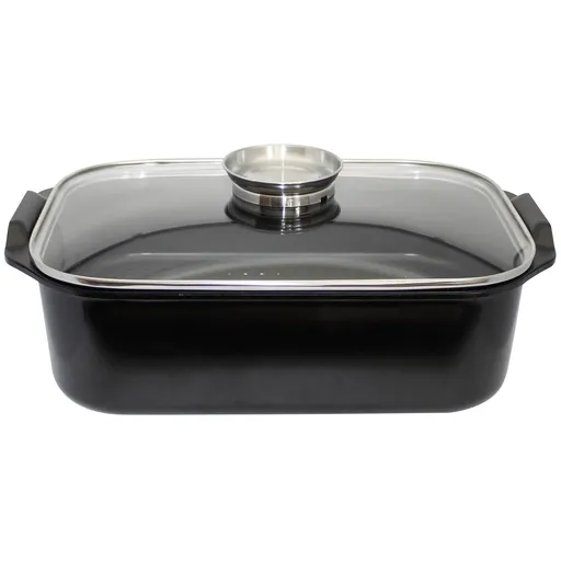 Elo 89940 Pekáč so skleneným poklopom aaromatickou rukoväťou Duo Vital 40 x 26 cm