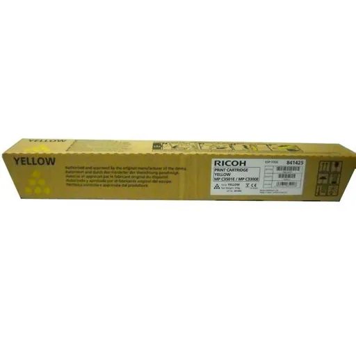 Ricoh originál toner 841425, yellow, 16000str., 842044, Ricoh MPC2800, MPC3300, MPC3501, C3001, O, žltá