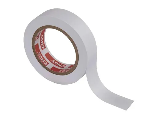 Páska izolačná PVC 15mm/10m biela EMOS 1ks