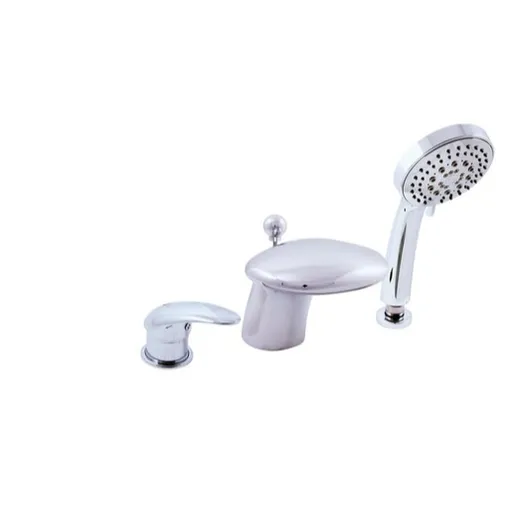 Vaňová batéria RAV Slezák so sprchovacím setom chróm D471.5S