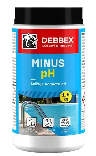 CRANIT pH MÍNUS - Prípravok na zníženie hodnoty pH 1,5 kg