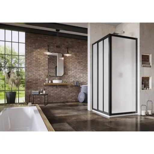 Ravak Supernova bočné zástena k sprchovacím dverám 90 cm 940703R211