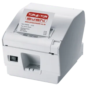 Star TSP743II 99257300 pokladničná tlačiareň, HI X, 8 dots/mm (203 dpi), cutter, USB, grey