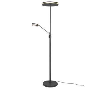 LED stojaca lampa Trio Franklin antracit 426510242