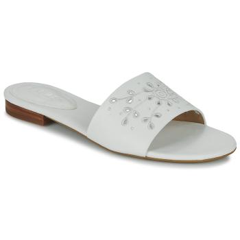 Lauren Ralph Lauren  ANDEE-SANDALS-FLAT SANDAL  Šľapky Biela