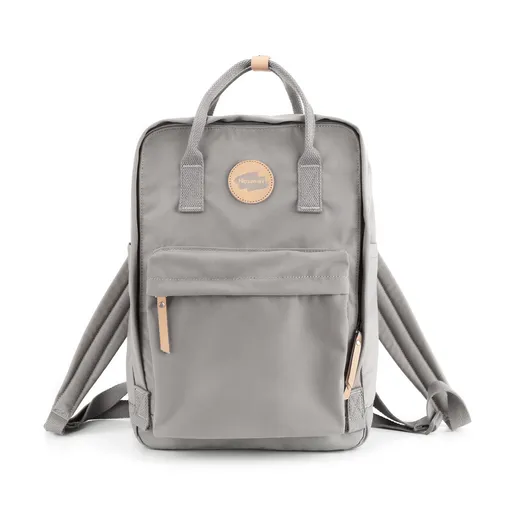 Praktický mestský dámsky ruksak v tmavosivej farbe na nastaviteľných popruhoch - Himawari