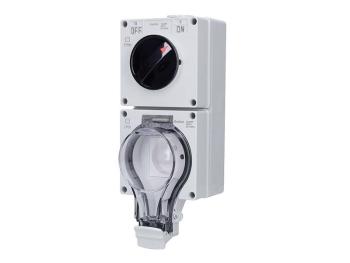 Zásuvka s vypínačom SOLIGHT 5B351