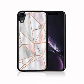 MY ART Ochranný obal Apple iPhone XR PINK MARBLE (143)