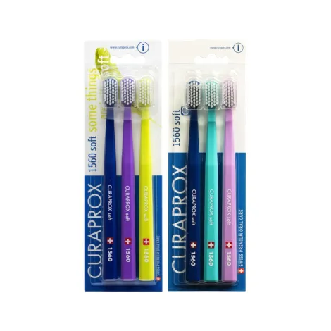 Curaprox soft 1560 zubná kefka trojbalenie 3 x 1 ks