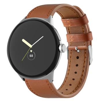 LEATHER Kožený remienok pre Google Pixel Watch / Pixel Watch 2 / Pixel Watch 3 41mm hnedý