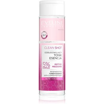 Eveline Cosmetics Clean Shot 5% Copper Peptide Complex revitalizačné tonikum 200 ml